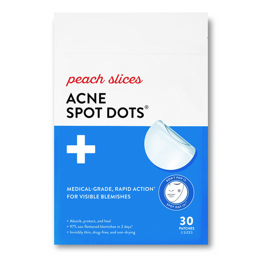 All-Natural Acne Treatment Hydrocolloid Patches for Clearer Skin.