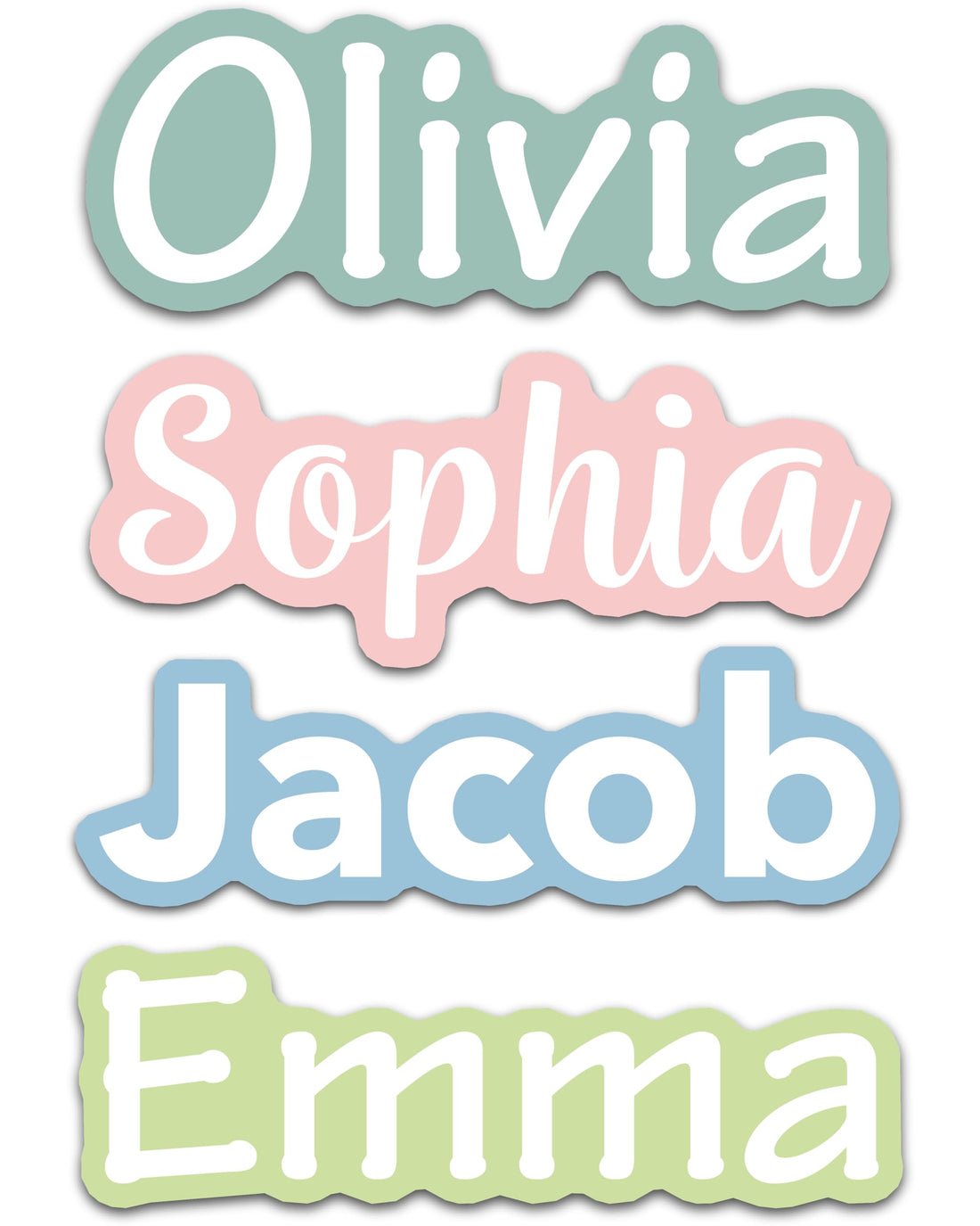 Custom Name Stickers for Water Bottles - Personalized Waterproof Vinyl Name Labels for Cups, Tumblers, Helmets, Laptop, ...