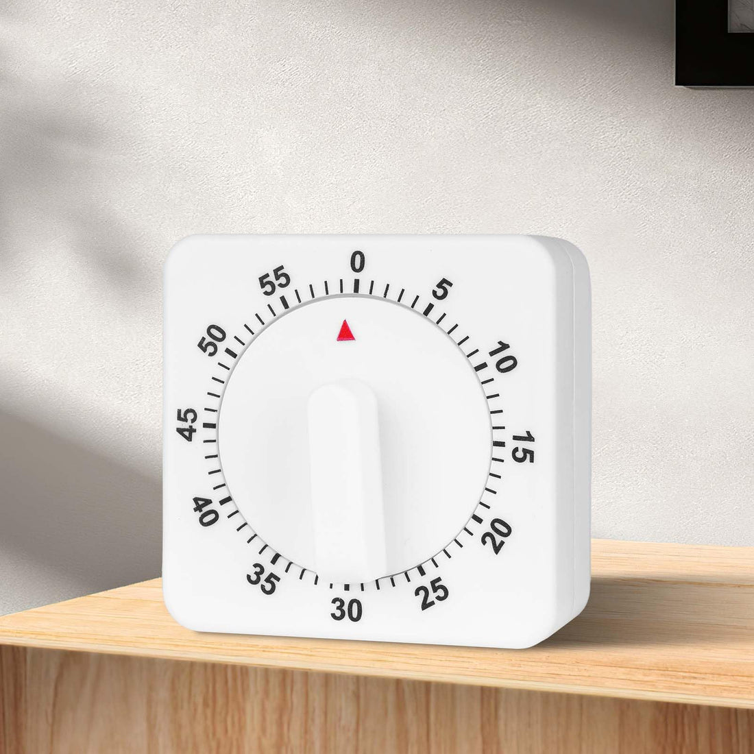 60 Minute Mechanical Kitchen Timer with Loud Alarm and Visual Display
