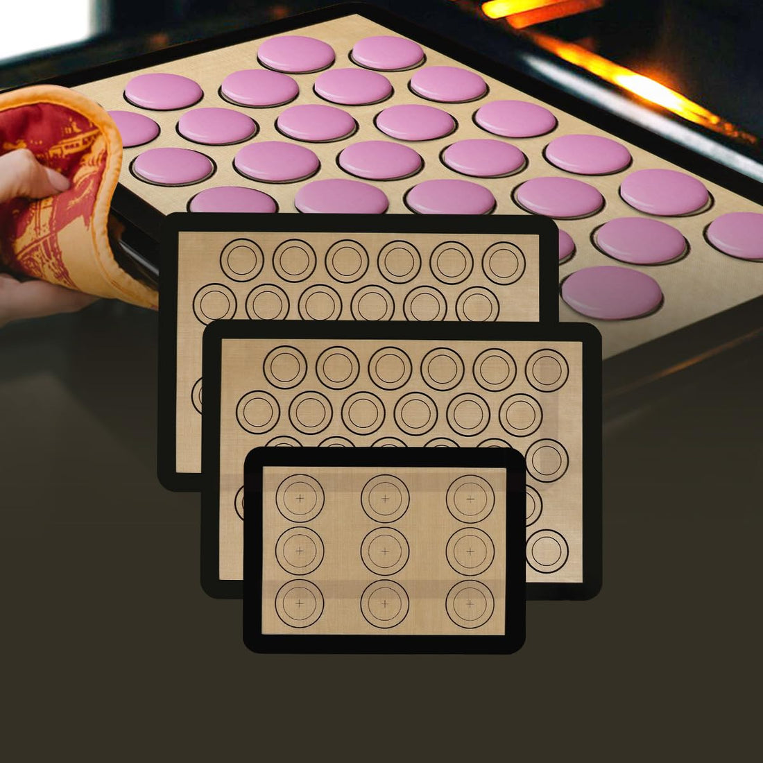 Non Stick Macaron Baking Mats
