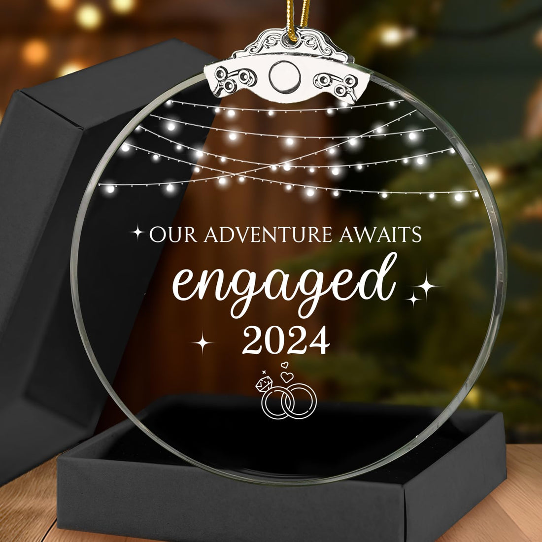 Engagement Gift Ideas for Couples: Ornaments and Glass Decorations