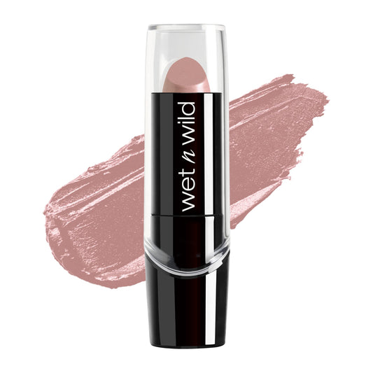 wet n wild Silk Finish Lipstick, Hydrating Rich Buildable Lip Color, Formulated with Vitamins A,E,...