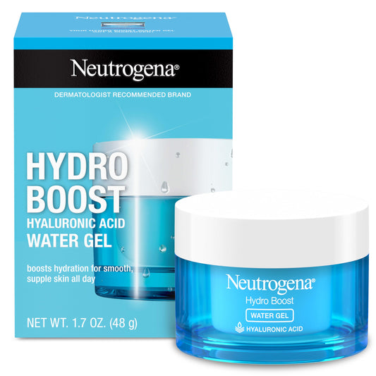 Neutrogena Hydro Boost Face Moisturizer with Hyaluronic Acid for Dry Skin, Oil-Free and ...