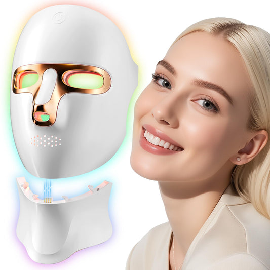 Red Light Therapy Face Mask with Cordless