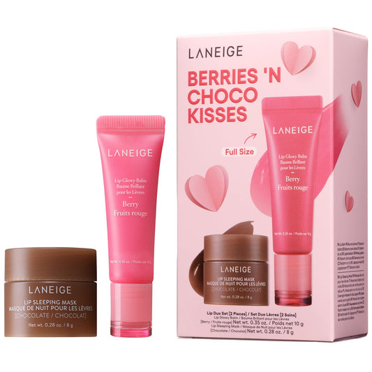 LANEIGE Lip Glowy Balm: Hydrate, Glossy, Lightweight, Moisturize ⁘ Tint with Shea Butter.