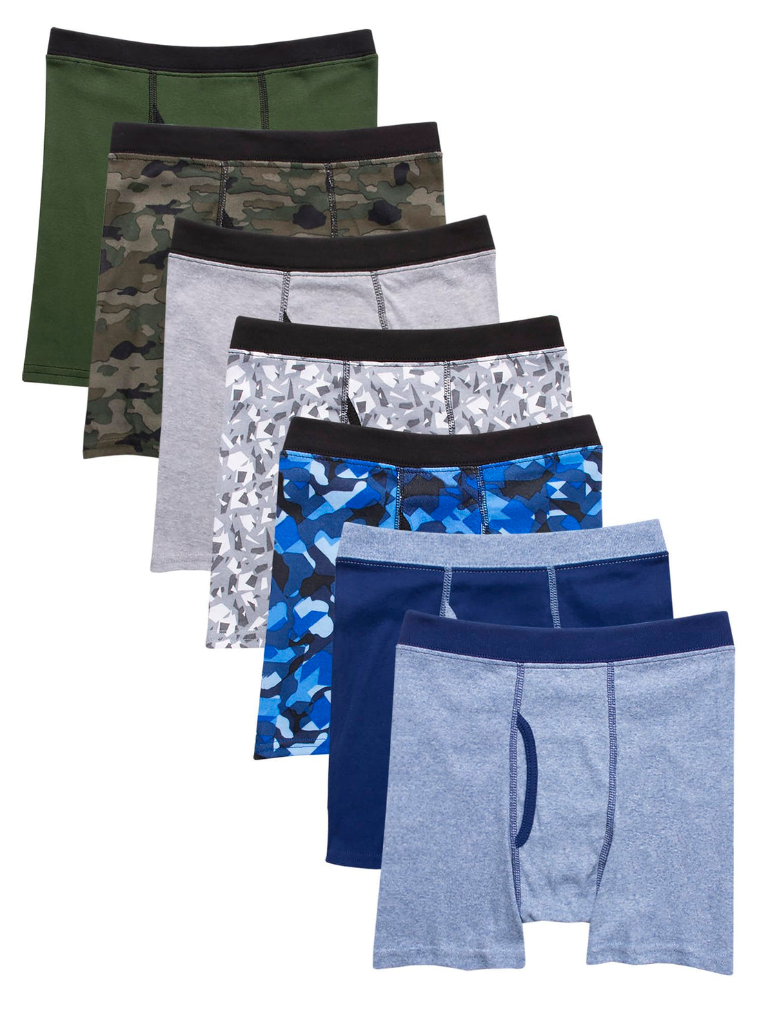 Hanes Boys Underwear: Comfort Flex Boxer Briefs Multiple Packs Available