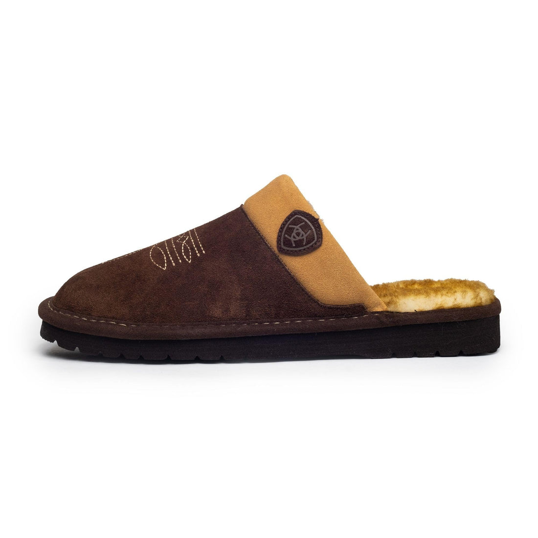 Men's Western Suede Slipper