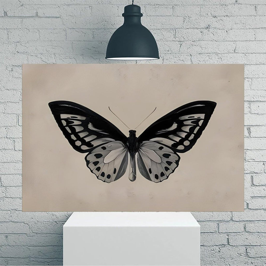 Vintage Butterfly Art Print: Rustic Decor Secret for Empty Walls