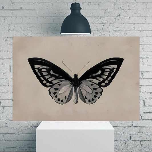 Vintage Butterfly Art Print: Rustic Decor Secret for Empty Walls