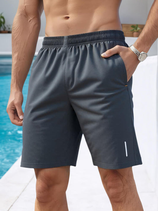 Dark Grey Gym Shorts for Men