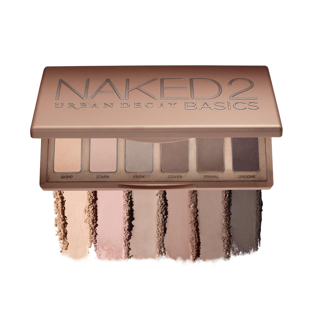 URBAN DECAY Naked 2 Basics Eyeshadow Palette, Velvety Matte Finish, 6 Nude Taupe ⁘ Brown Neutral ...