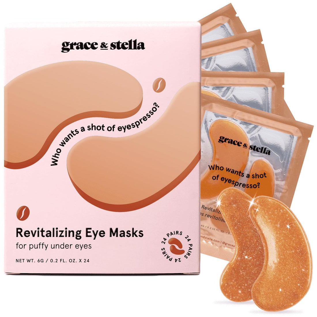 Eye Patches for Quick Relief from Puffy Eyes and Dark Circles.