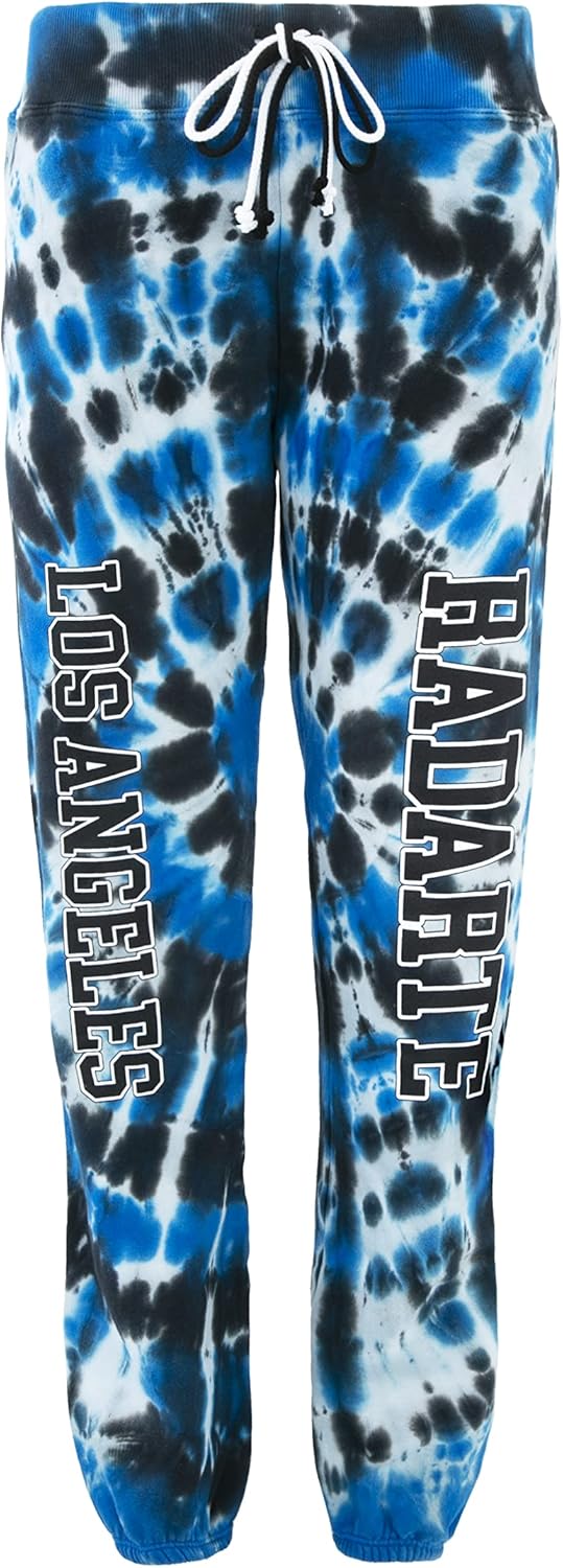 Vibrant, Hand-Printed Rodarte Tie Dye Sweatpants: Artisanal Luxe Athwear