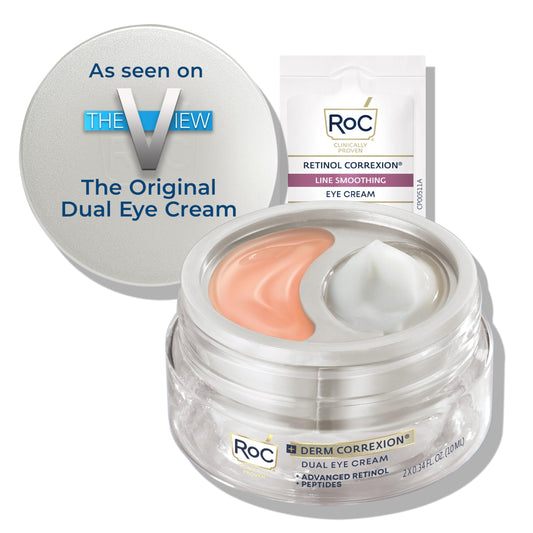 Anti-Aging Eye Cream with Retinol and Peptides for Puffy Eyes