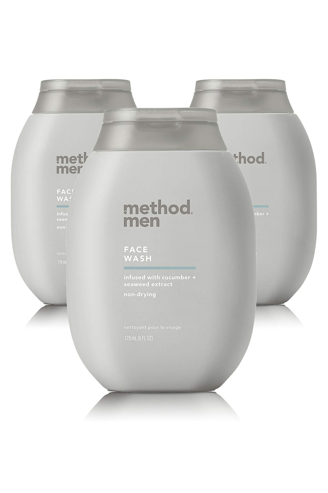 Method Men's Sea + Surf Shampoo and Body Wash Set Pack.