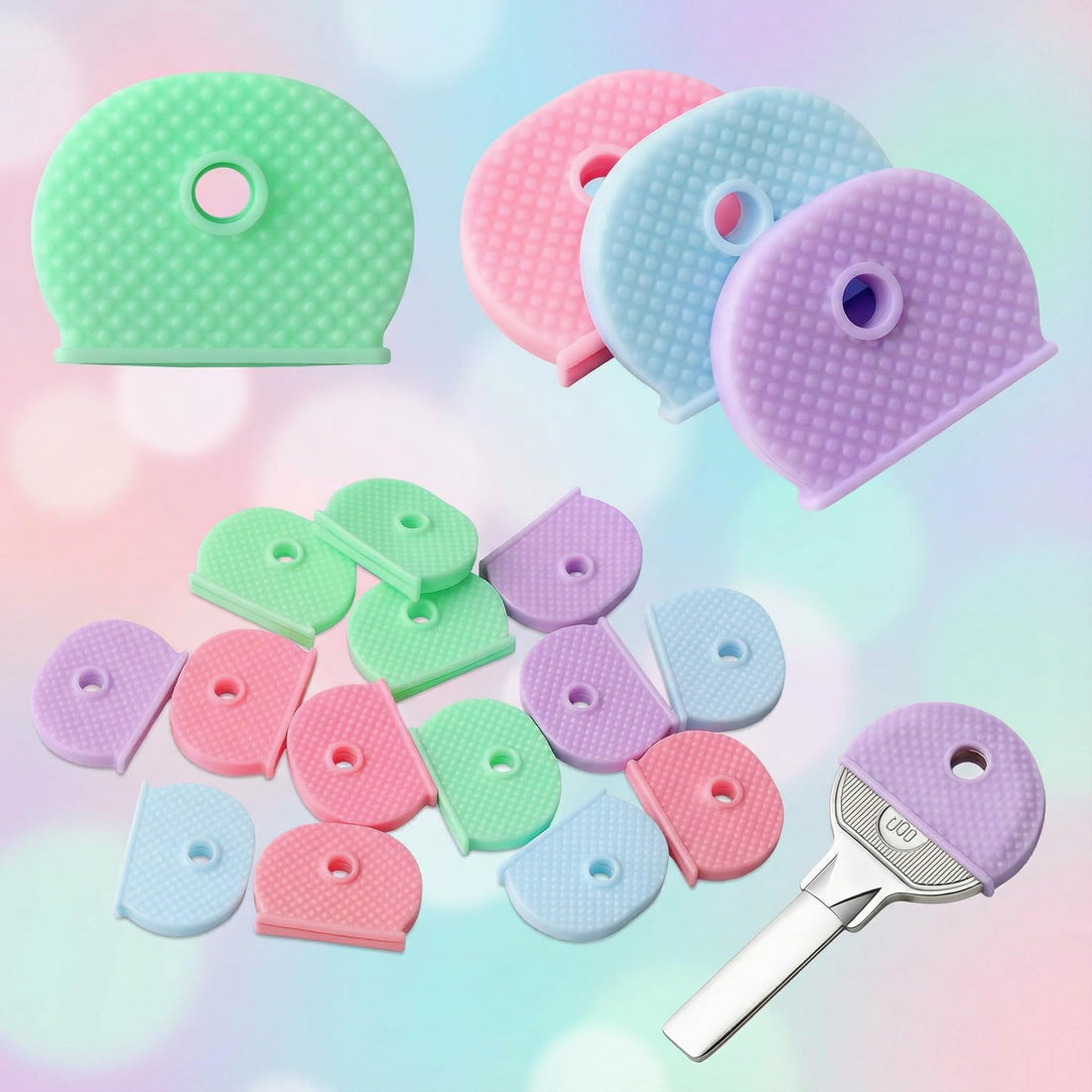 Silicone Key Identifier Covers