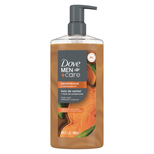 Natural Sandalwood Bliss: Gentle Body Wash for Sensitive Skin Rejuvenation