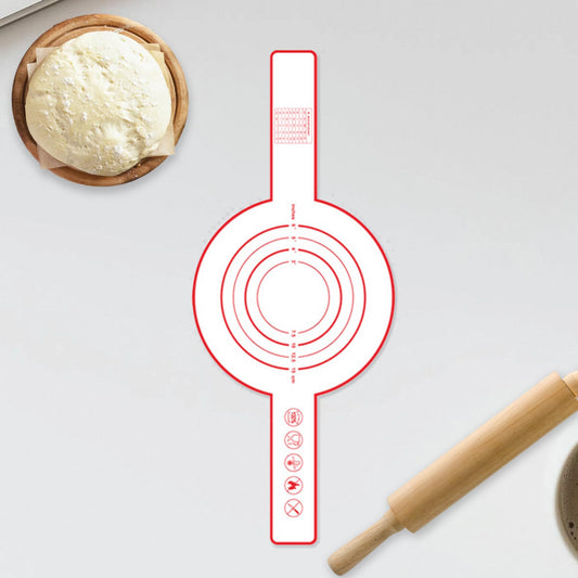 Silicone Baking Mat Kitchen Mat - Red Non-Stick Liner for Baking