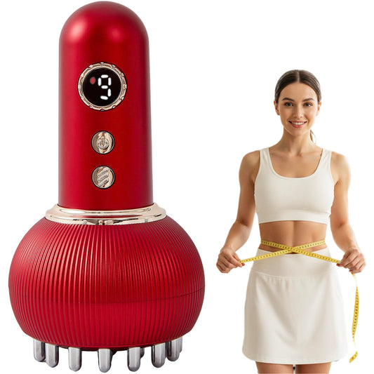 Paiaito Lymphatic Drainage Massager for Anti-Cellulite and Stretch Mark Reduction