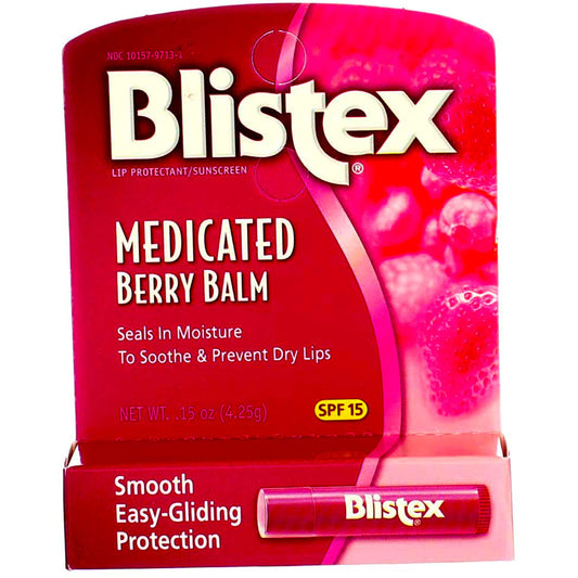 Berry Blissful Protection for Prickly Lips with SPF 15, Pack 4