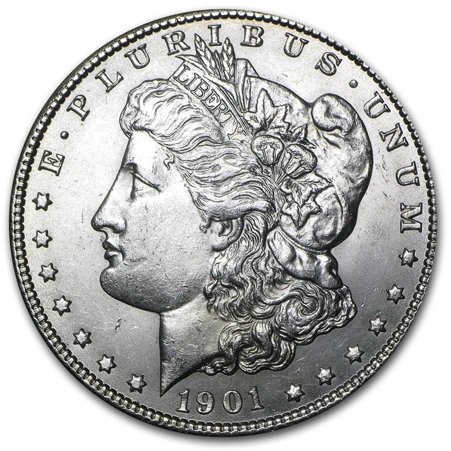 1901 O Morgan Silver Dollar $1 US Mint Brilliant Uncirculated.