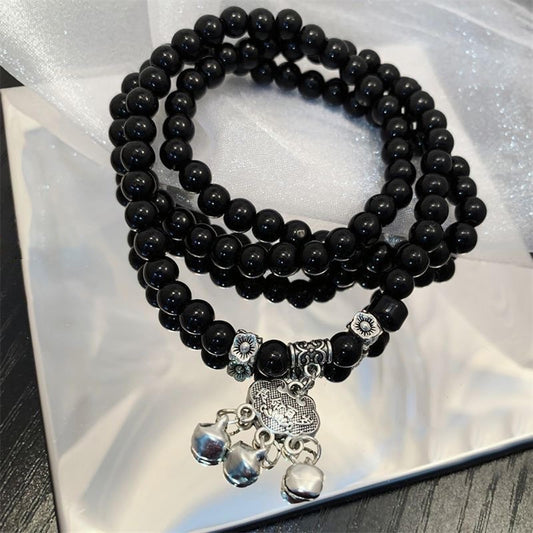 Retro Agate Beaded Bracelet Gift for Him Her