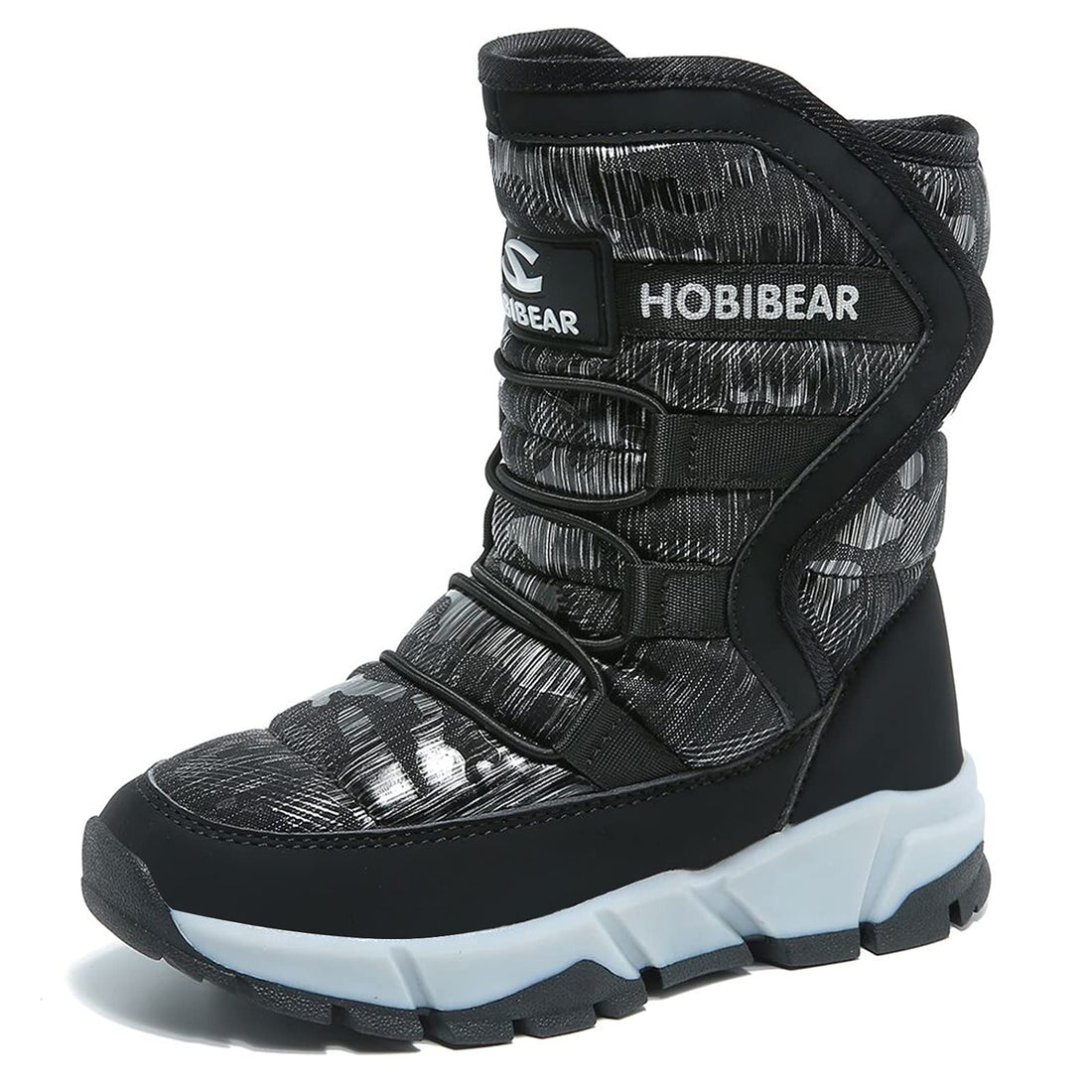 Waterproof Toddler Snow Boots with Slip Resistant Outdoors Winter H → platform