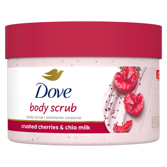 Dove Exfoliating Body Polish with Chia Milk for Revitalized Smooth Skin