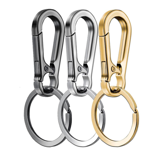 Metal Carabiner Keychain Organizer Sets