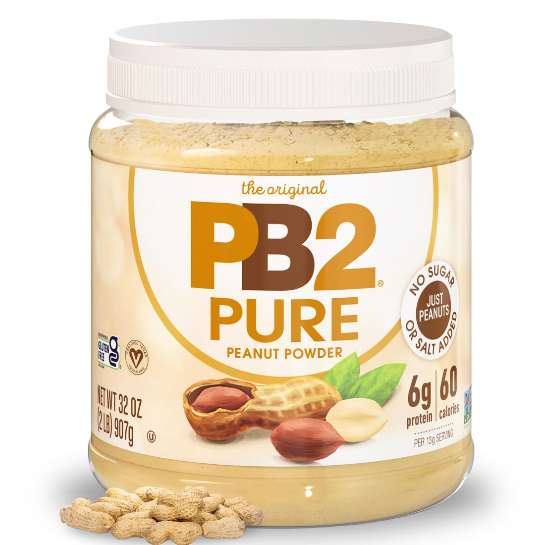 All-Natural Peanut Butter Powder
