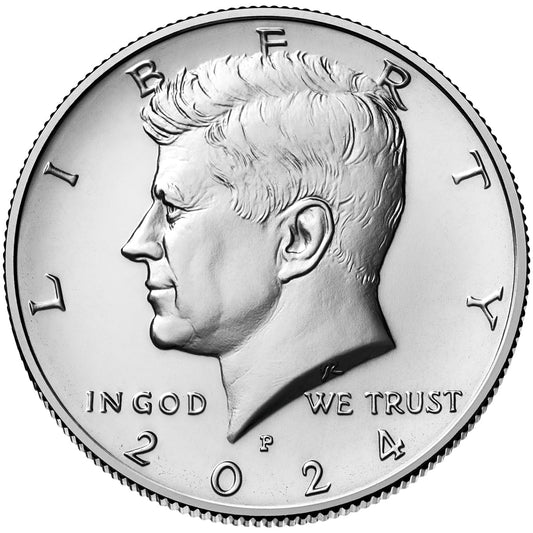 2024 P, D Kennedy Half Dollar 2 Coin Set Uncirculated