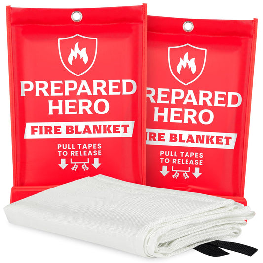 Emergency Fire Blanket Kit for Kitchen and Home Safety