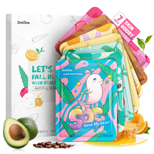 Revitalize Your Skin with ZealSea's Natural Sheet Masks and Beauty