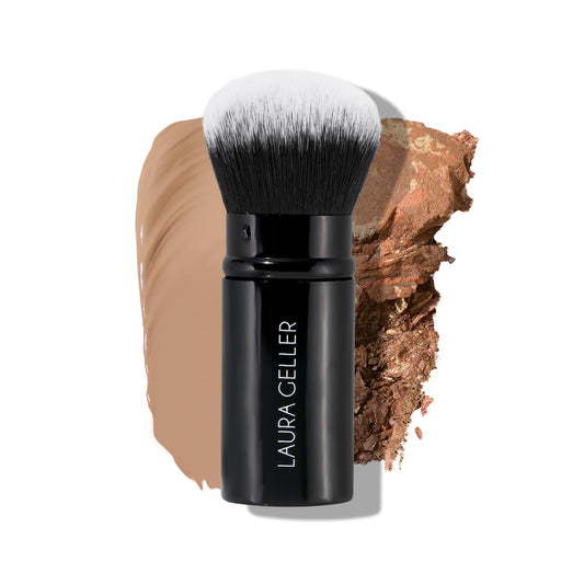 Transformative Tool: Multitasking Kabuki Brush for Fluid Face Makeup