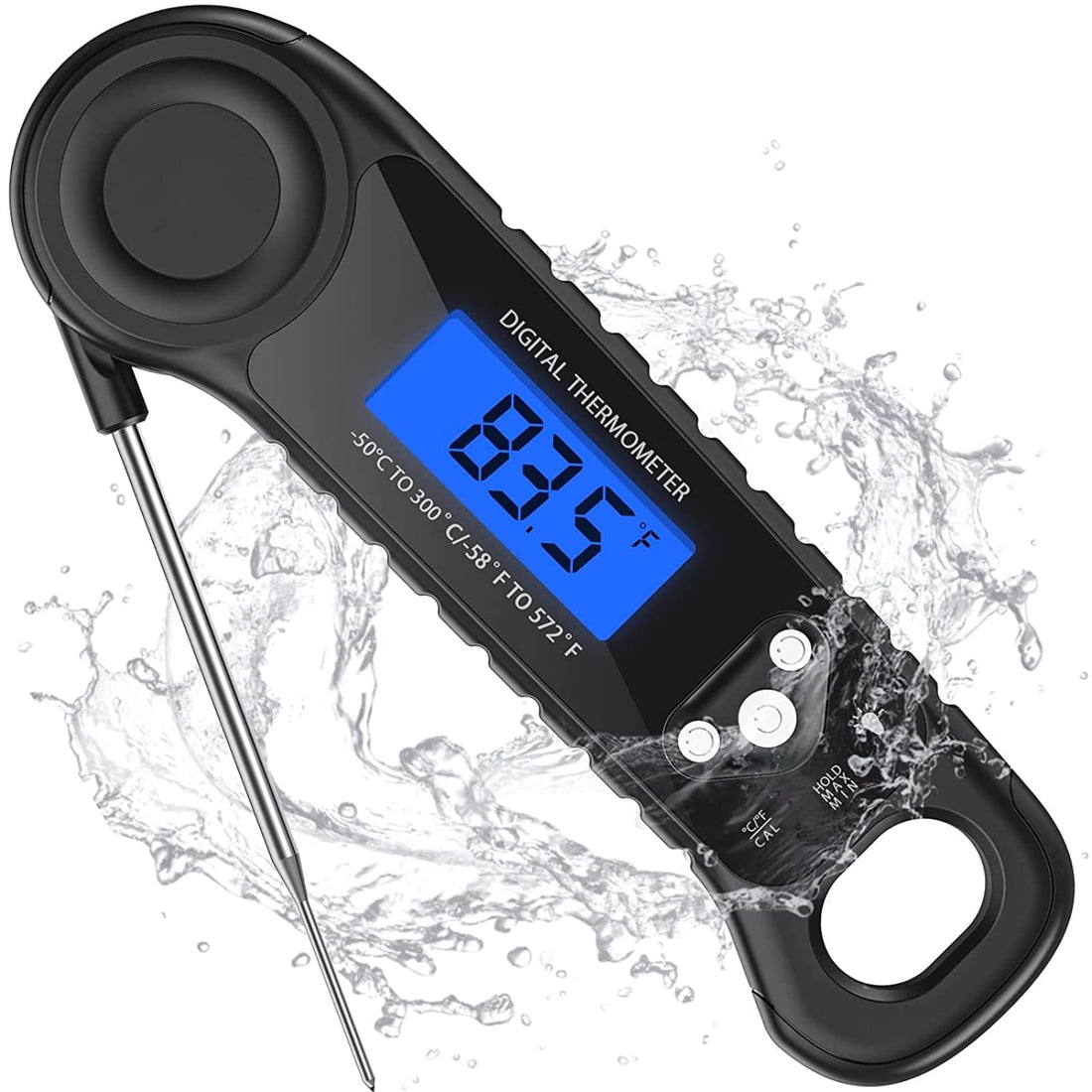 Digital Instant Read Thermometer for Accurate Temperature Control in Cooking.