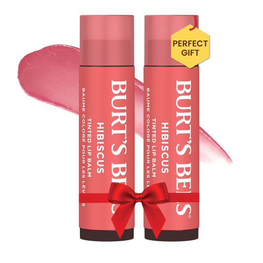 Burt's Bees Lip Tint Balm Stocking Stuffers, Long Lasting Color Infused Treat.