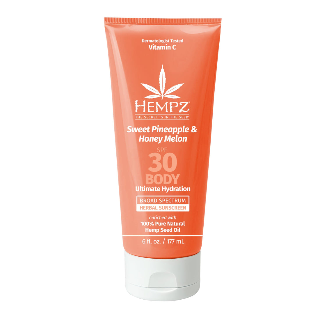 Hempz Daily Body Sunscreen for Reef Safe and Vegan Use.