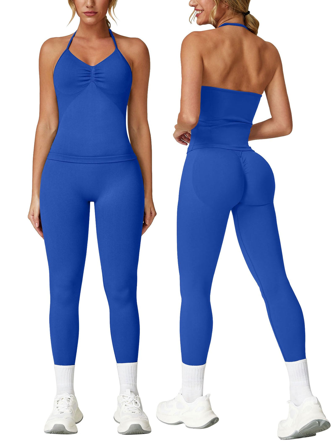 Women's 2-Piece Seamless Gym Outfit Set