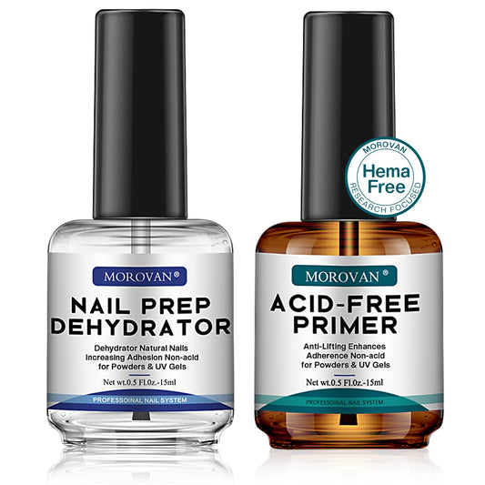 Natural Nail Prep Dehydrator Primer for Acrylic and Gel Nail Polish.