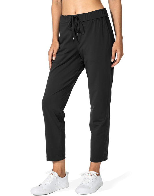 Soft, Comfortable Expandable Women's Golf Pants for Active Lifestyle Wear.