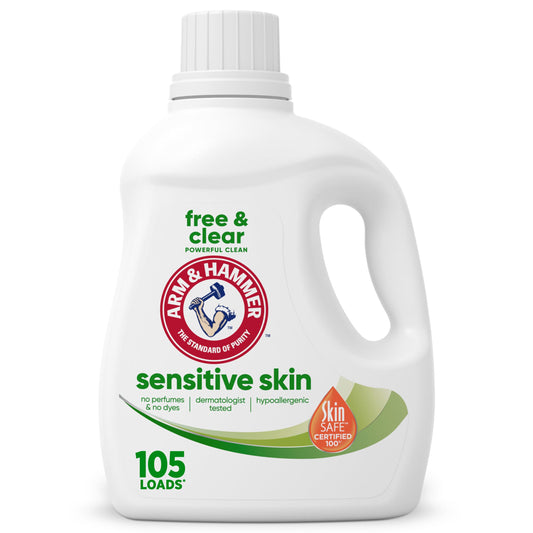 HAMMER Sensitive Skin Free & Clear Liquid Laundry Detergent