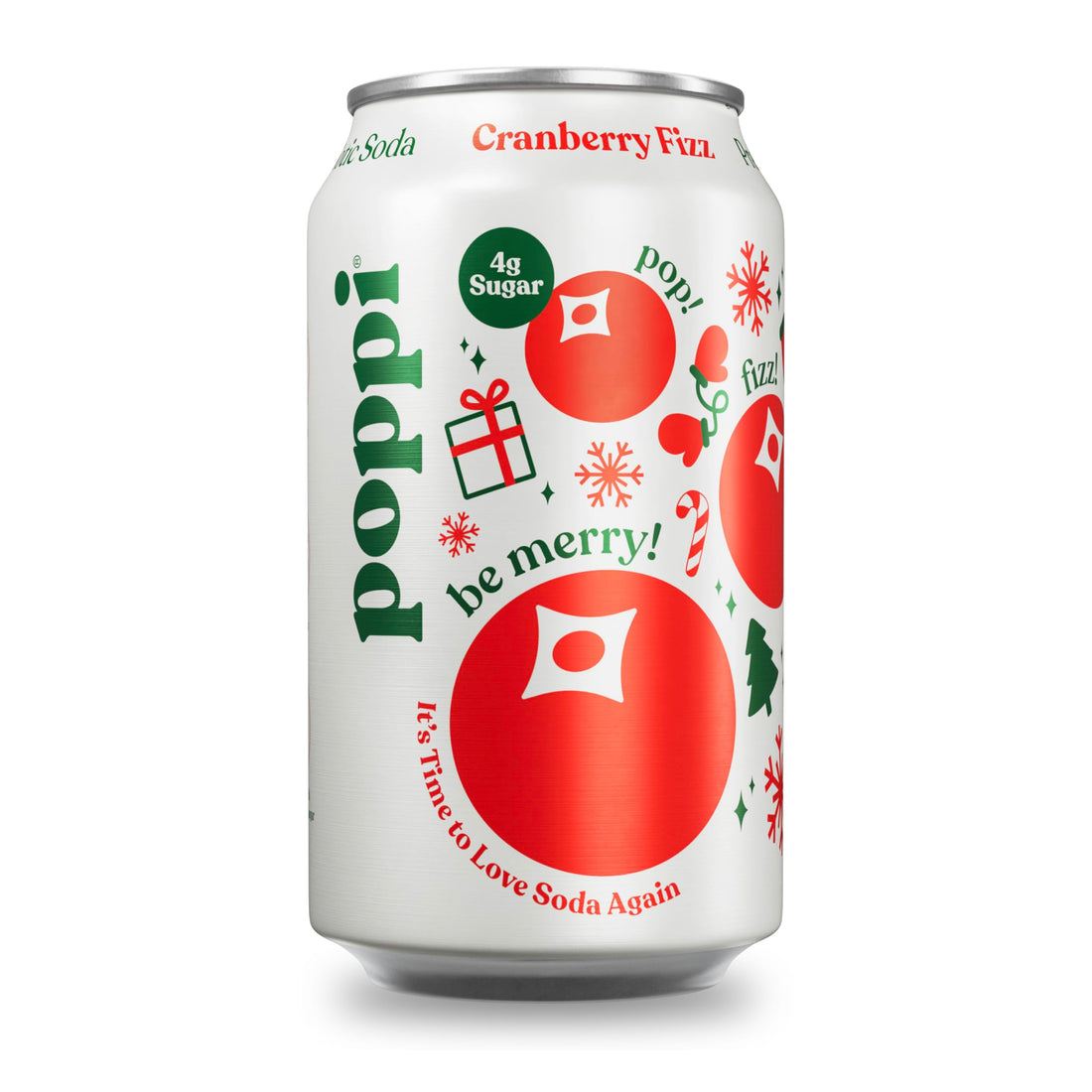 POPPI Sparkling Prebiotic Soda, Beverages w/Apple Cider Vinegar, Seltzer Water ⁘ Fruit Juice, ...