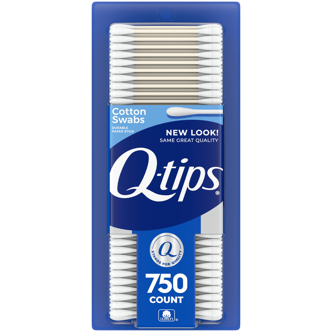 Q-tips Cotton Swabs For Hygiene and Beauty Care Original Cotton Swab Made With 100% Cotton 750 ...