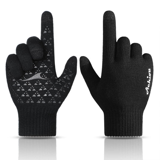 Warm Winter Touch Screen Gloves for Men and Women, Upgraded Features.