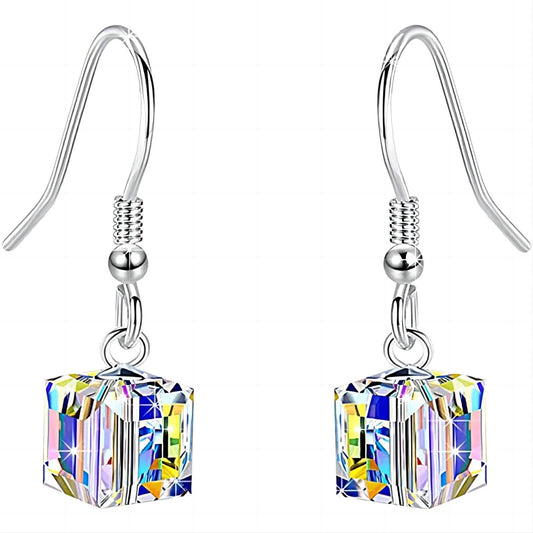 Women's Northern Lights Crystal Drop Earrings