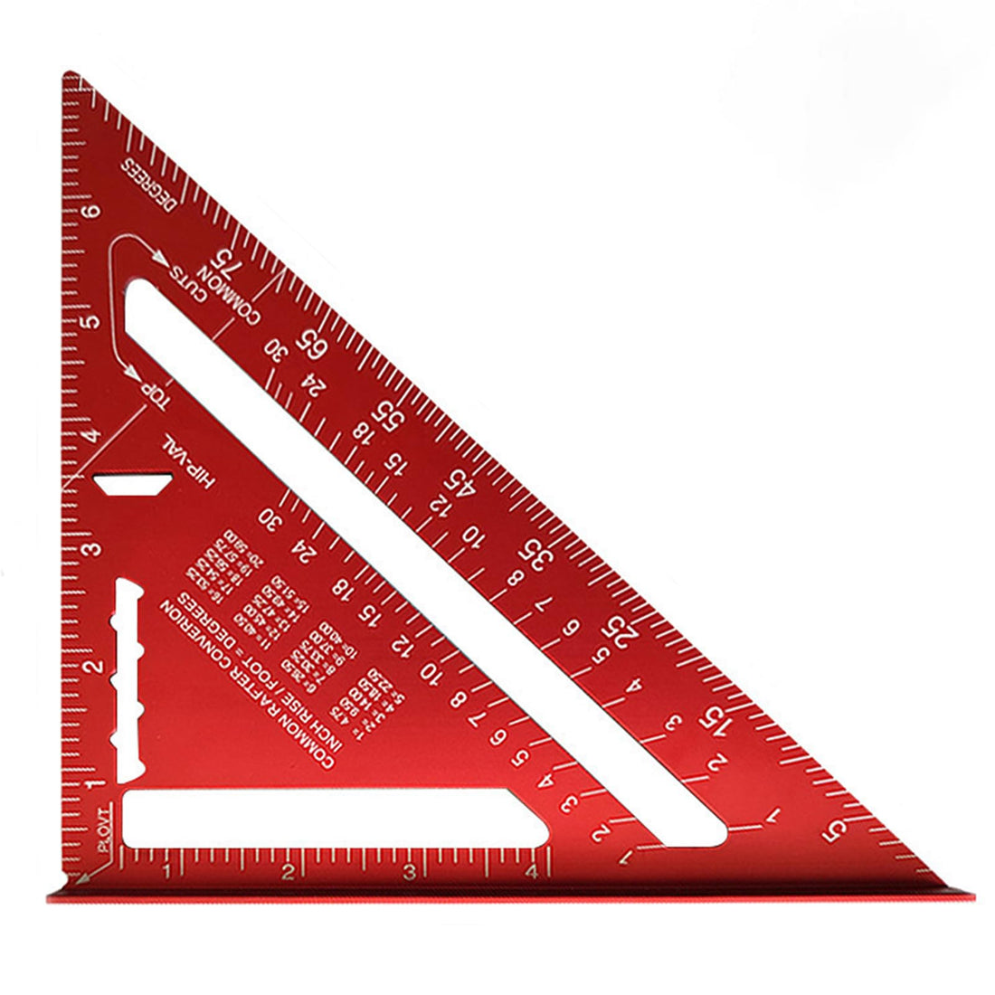 Rafter Square Multi-Functional Carpenter Square for Woodworking and Carpentry