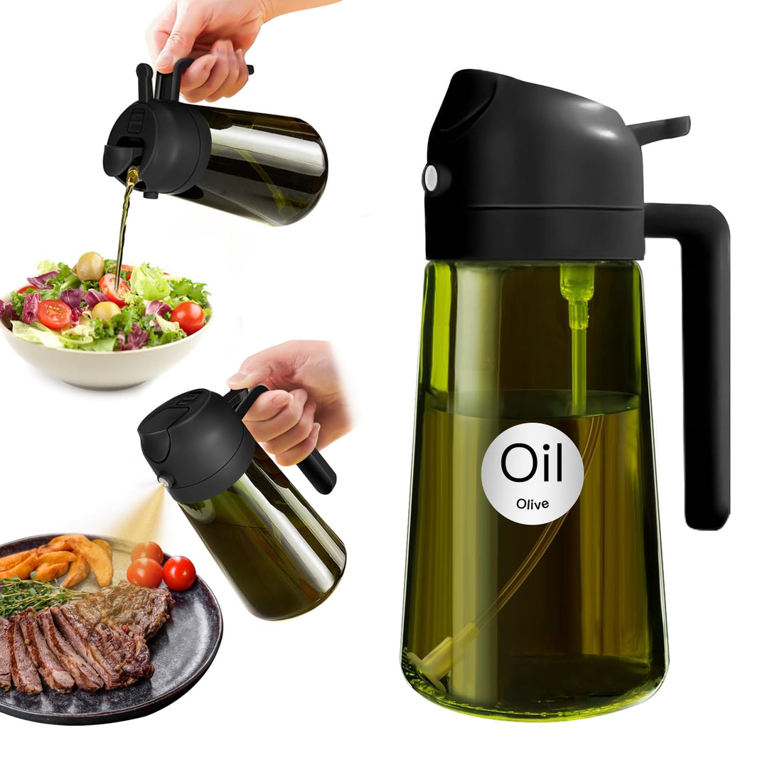 Indulge in Darkness: Dark Oil Sprayer for Rich Flavors Everywhere