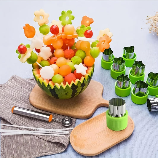 Vegetable Cutter Shapes Set for Kitchen and Baking Needs