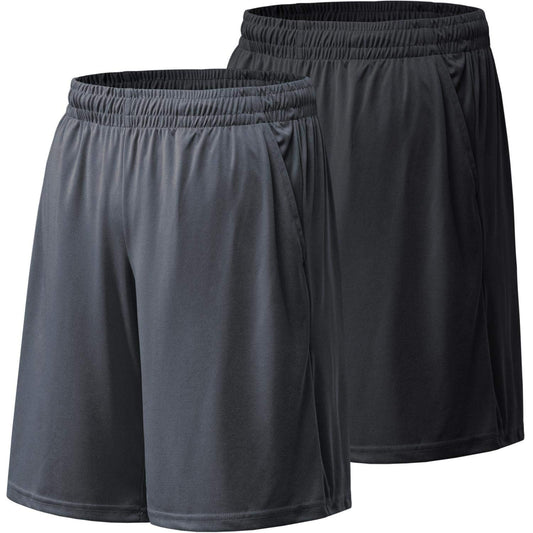 BALENNZ Athletic Shorts for Men with Pockets and Elastic Waistband Quick Dry Activewear.