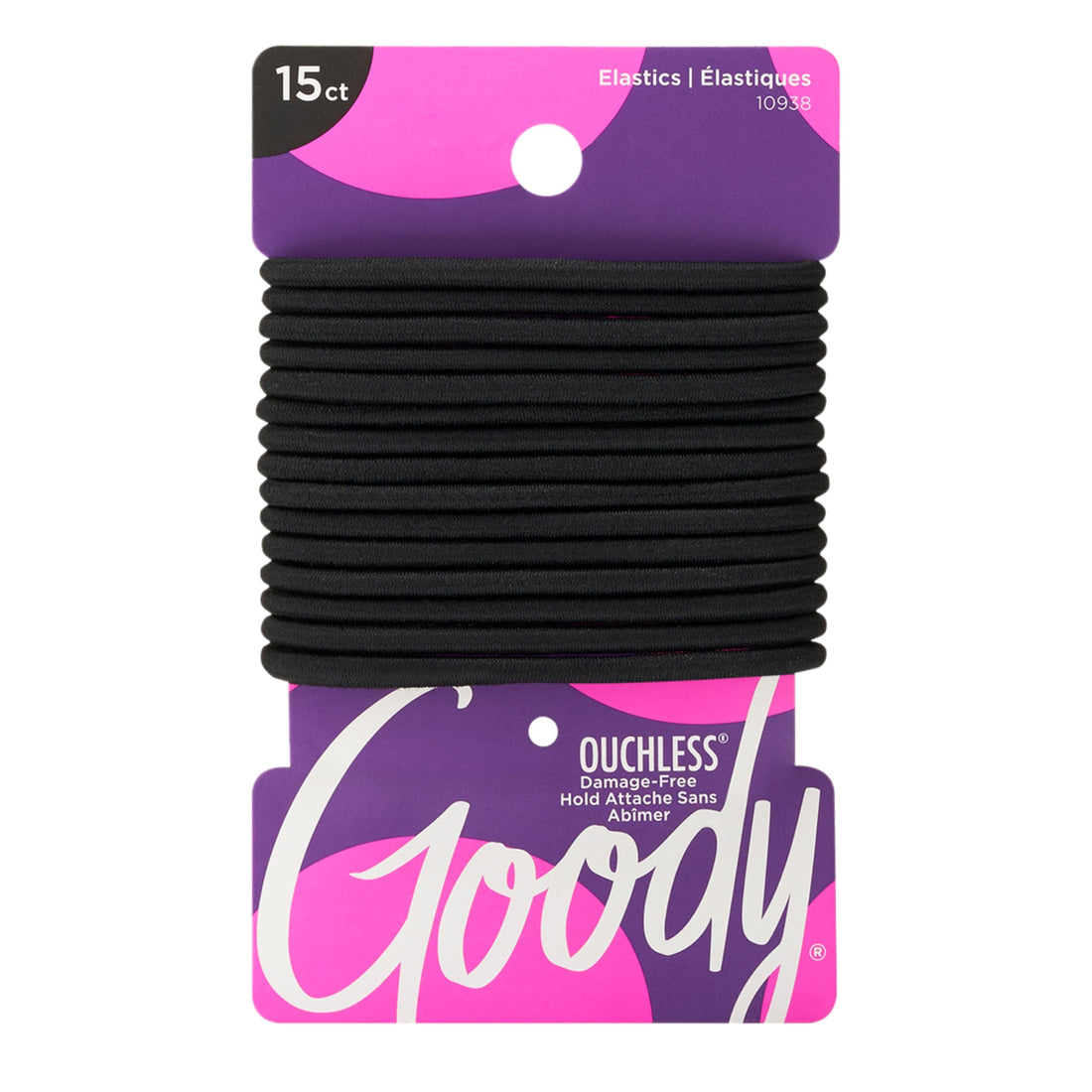 Effortless Hair Management: Black Pain-Free Hair Ties for Women and Men.